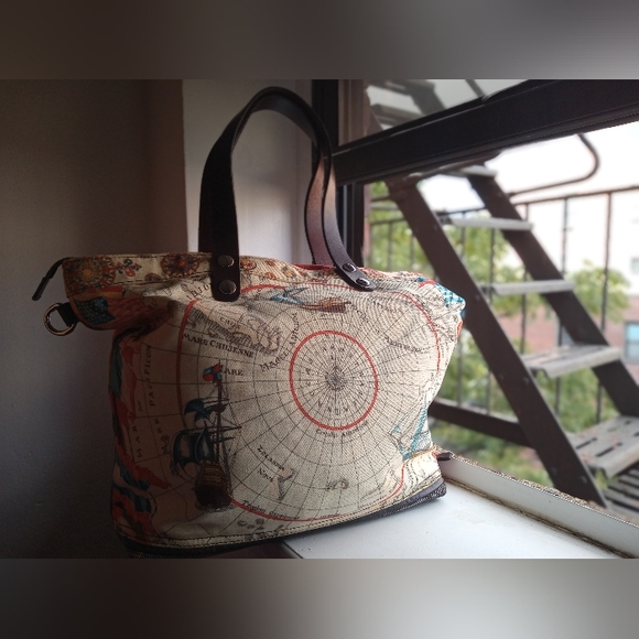 Dolce&Gabbana bag runway 2012 Vintage logo D&G canvas leather - Picture 14 of 16